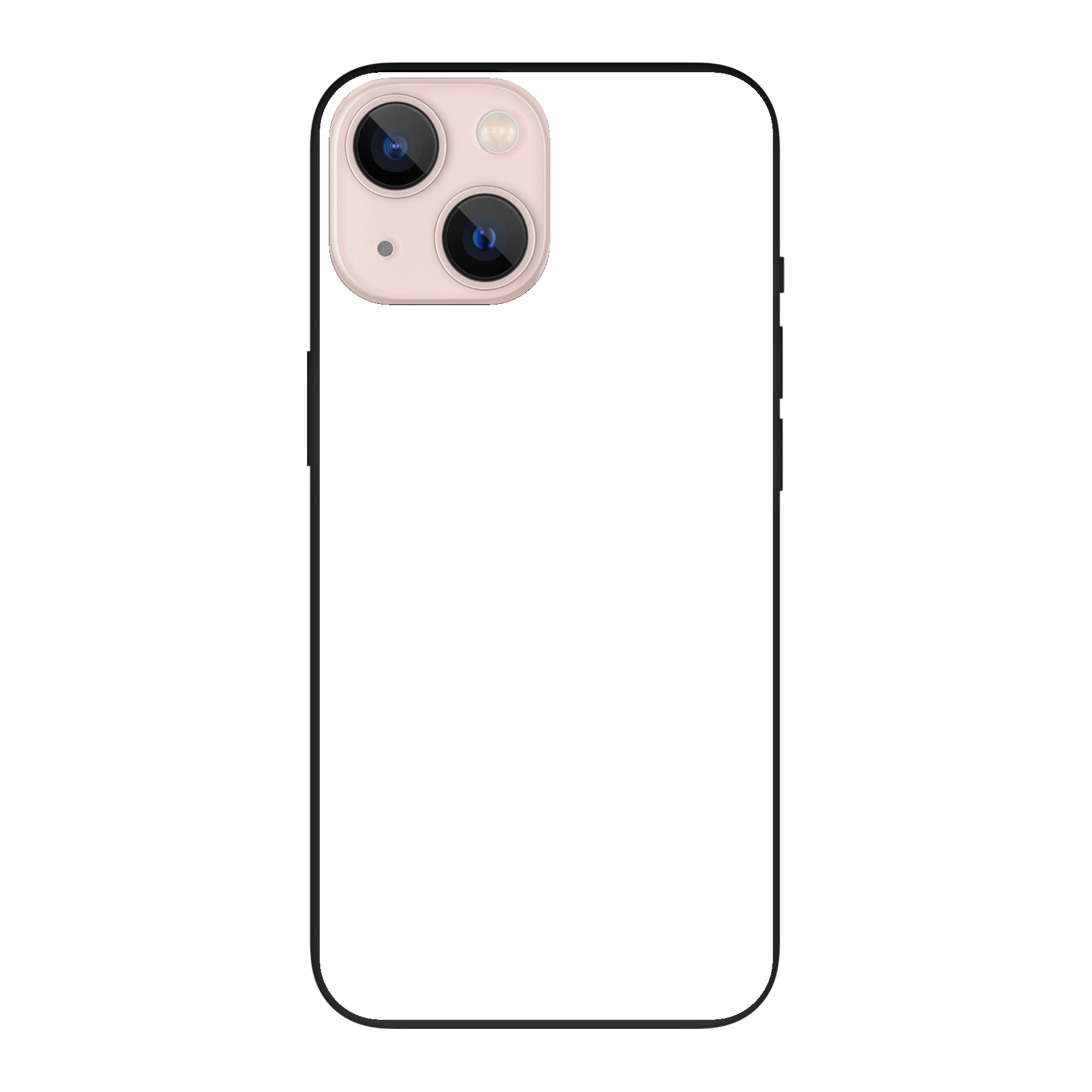 Apple iPhone 13 mini Biodegradable case (back printed, black)