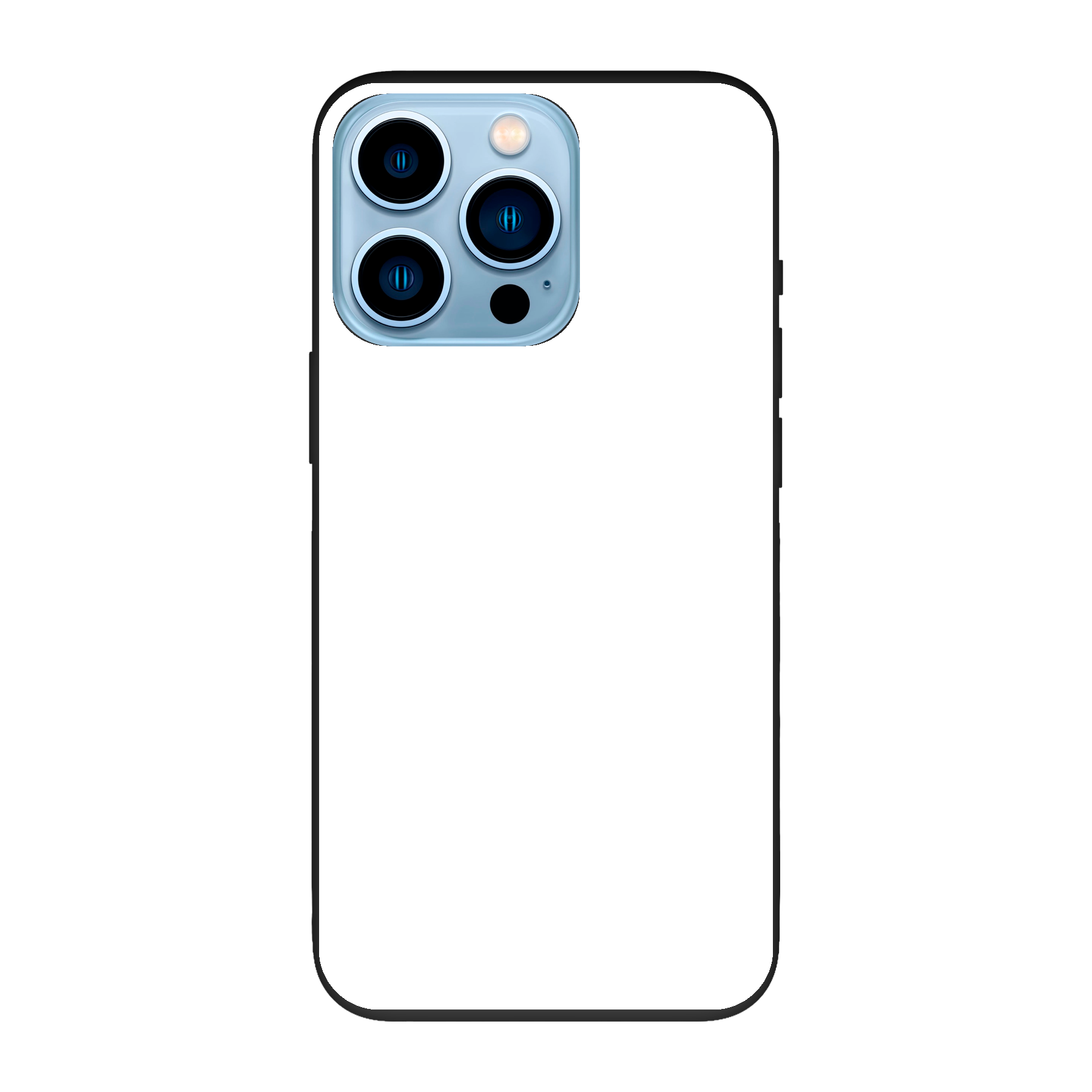 Apple iPhone 13 Pro Biodegradable case (back printed, black)