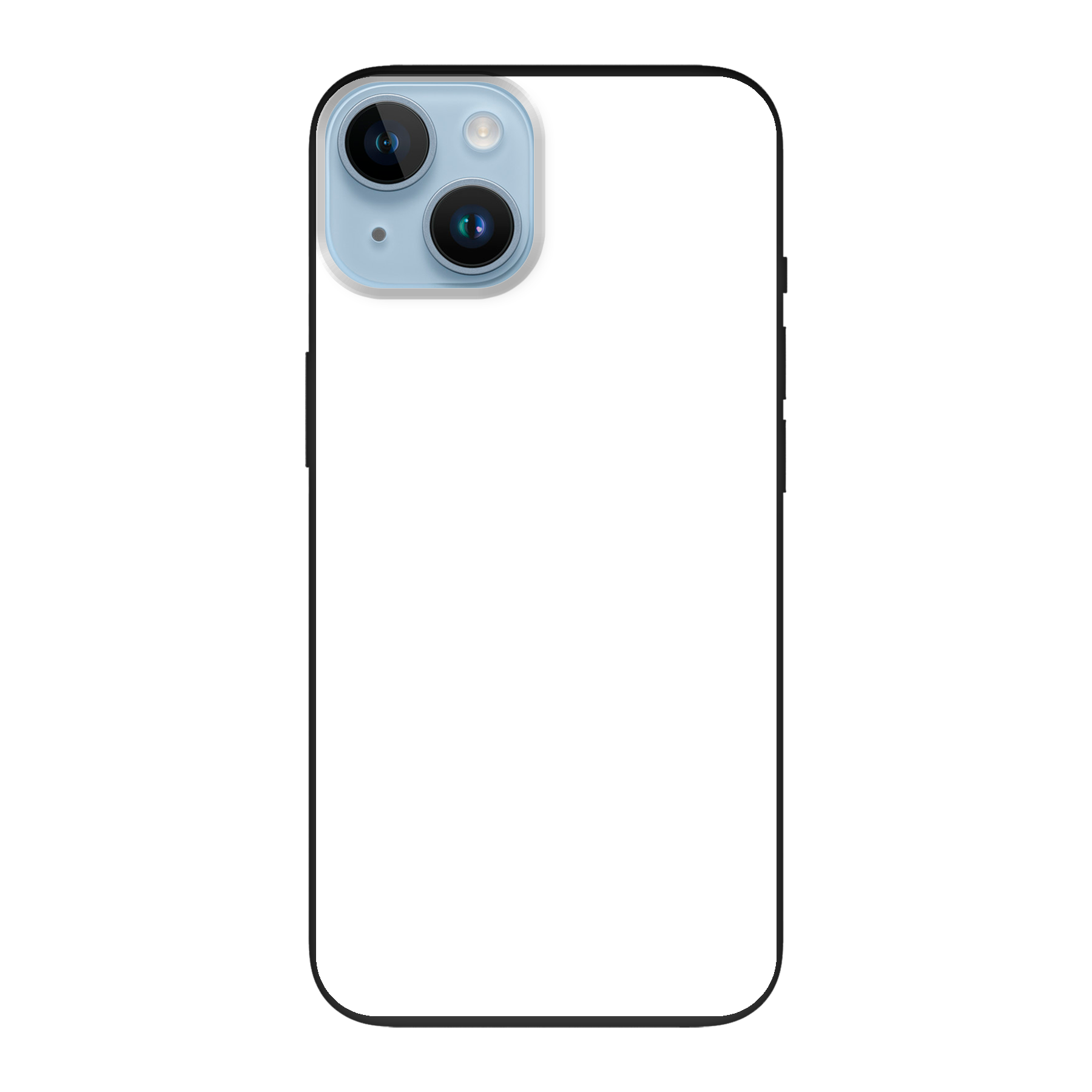 Apple iPhone 14 Biodegradable case (back printed, black)