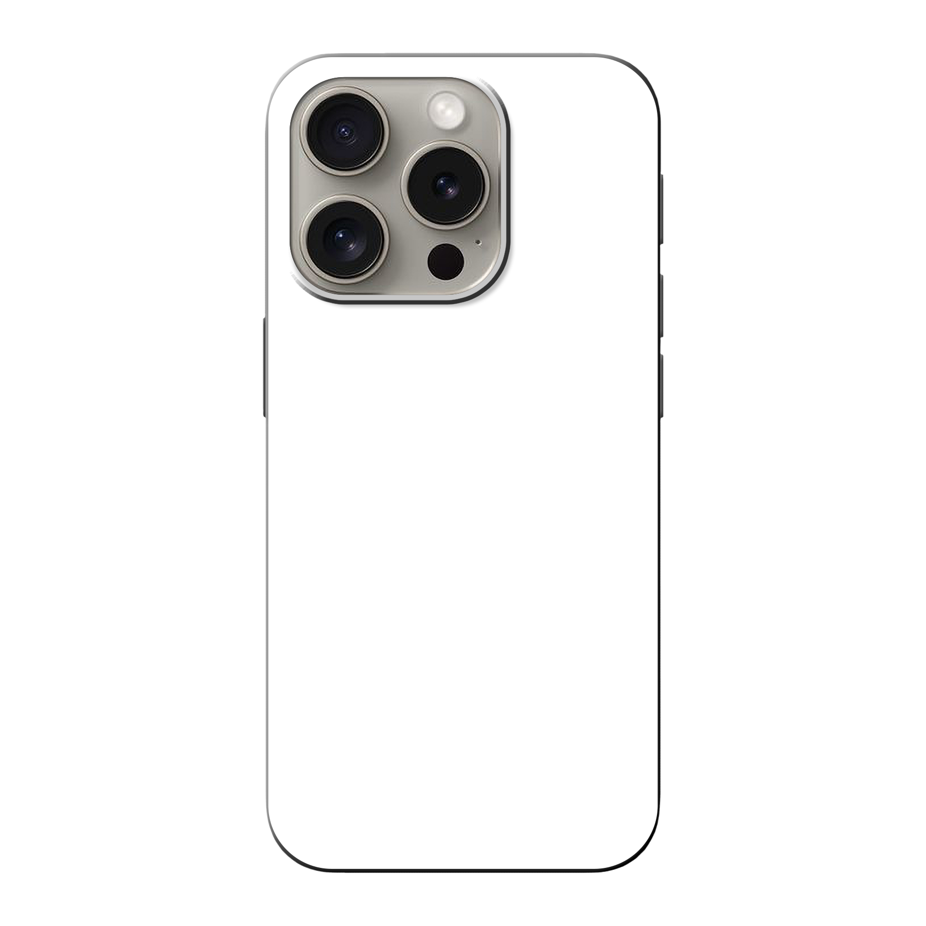 Apple iPhone 16 Pro Biodegradable case (back printed, black)