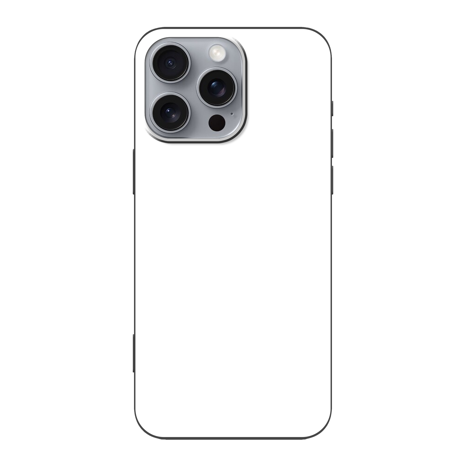 Apple iPhone 16 Pro Max Biodegradable case (back printed, black)