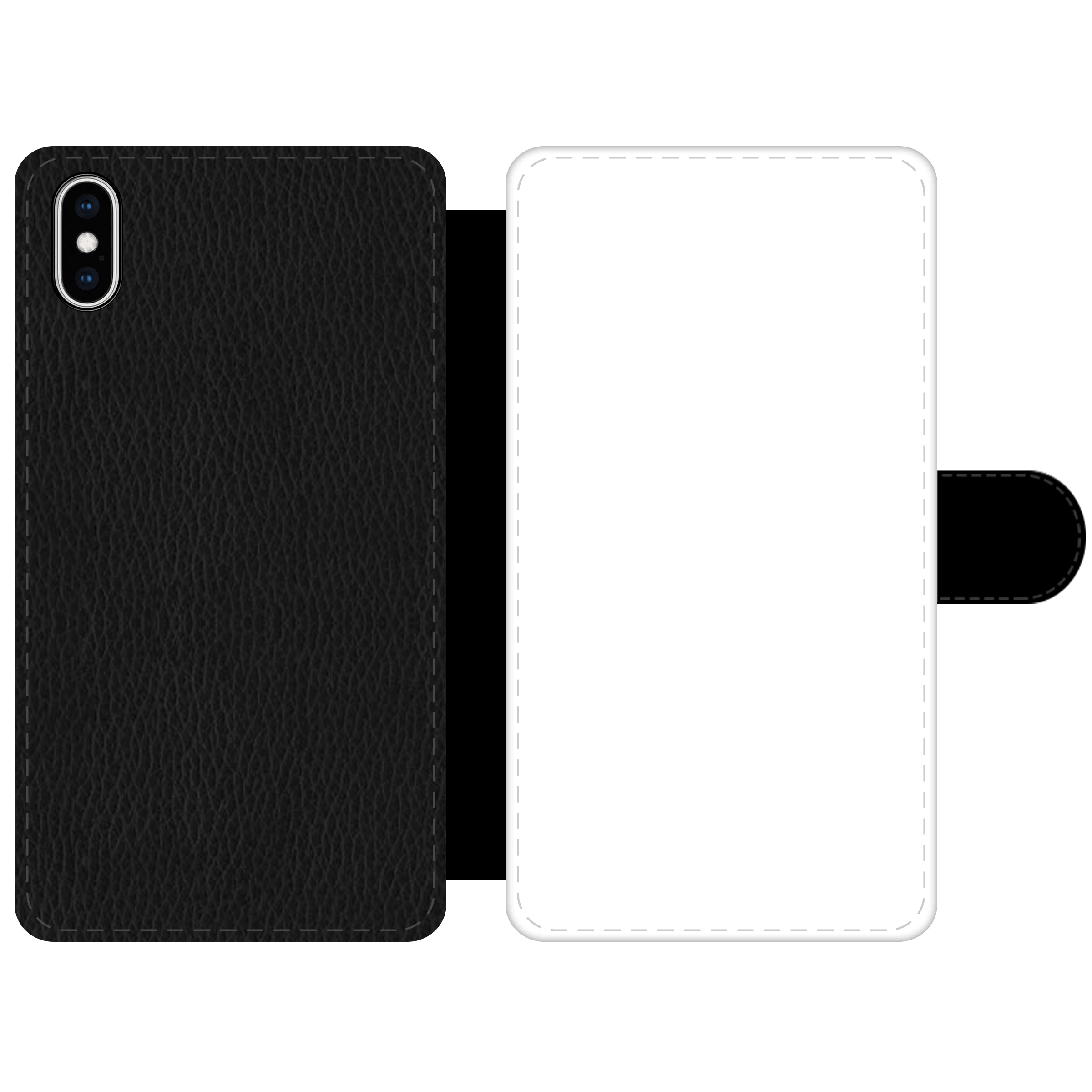 Apple iPhone Xs Max Wallet case (front printed)