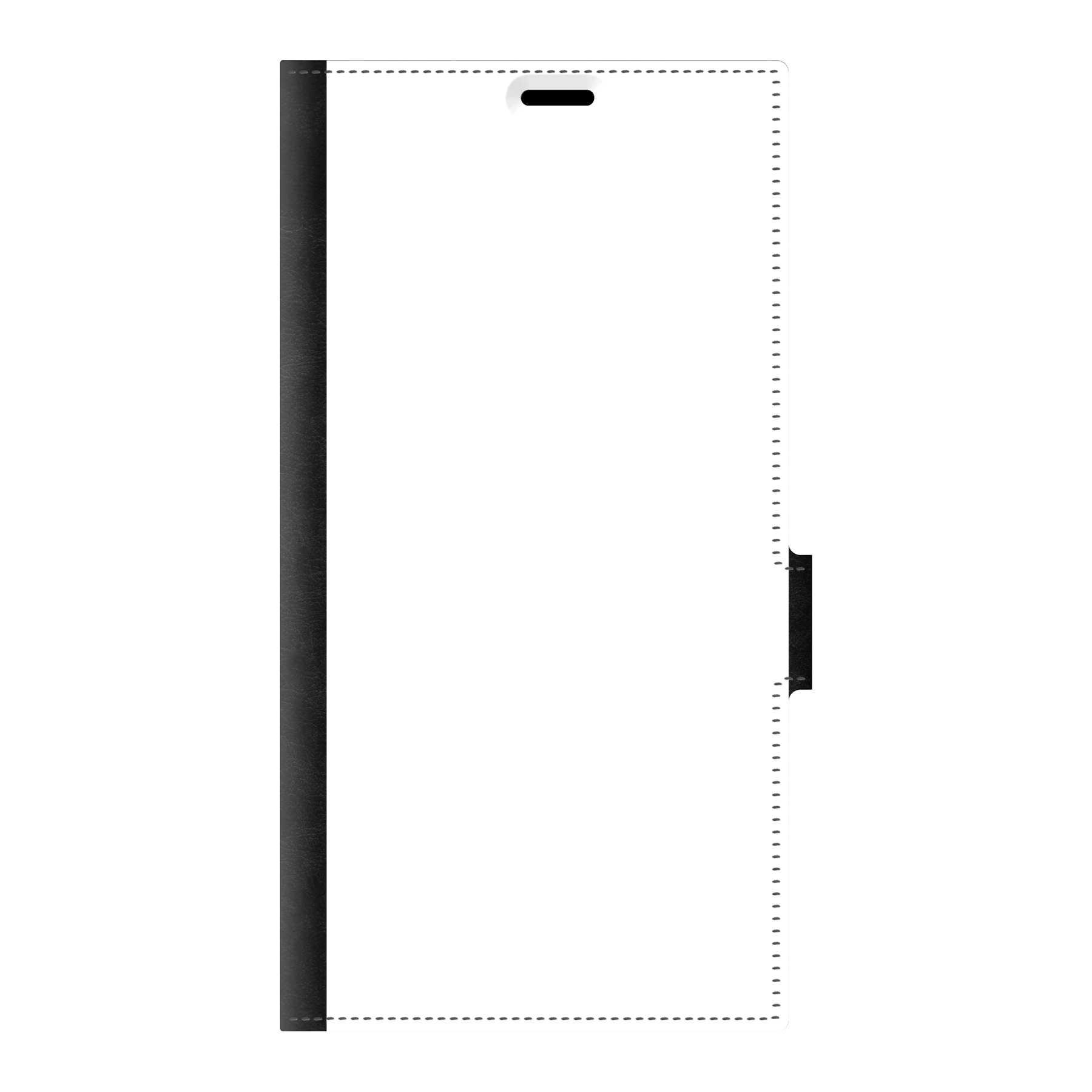 Samsung Galaxy S24 Ultra Wallet case (front printed, black)