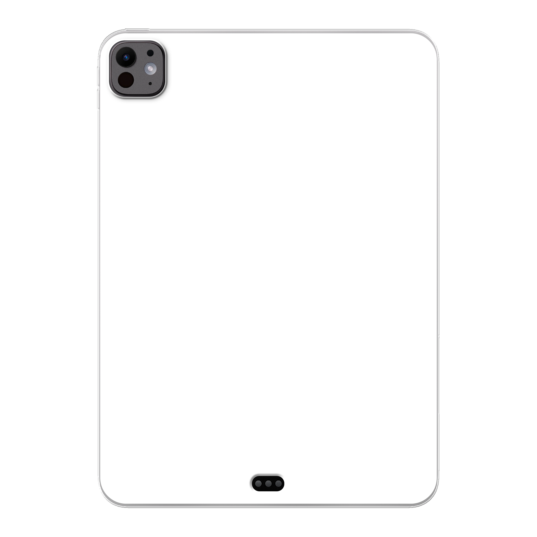 Apple iPad Pro 11 Soft case (back printed, transparent)