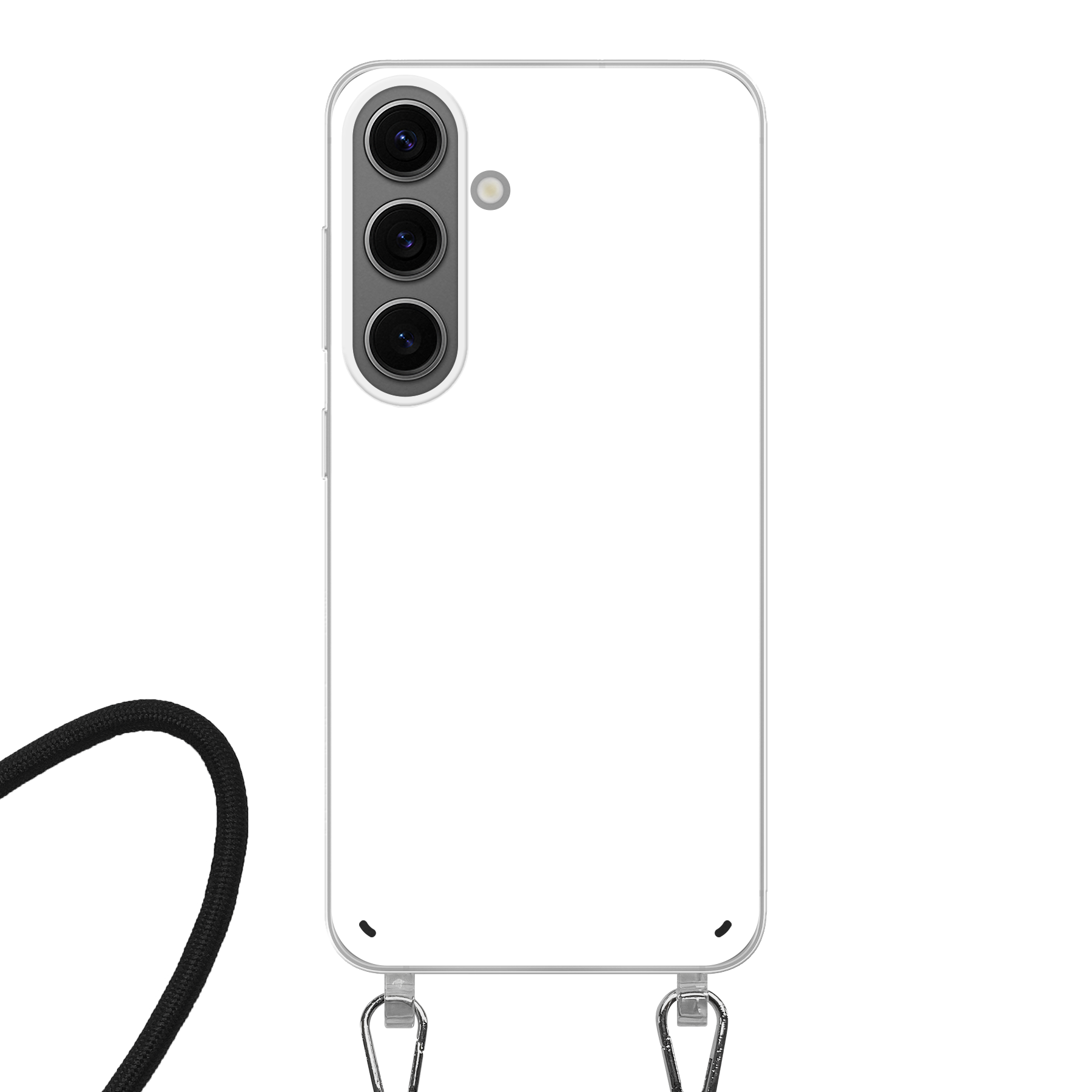 Samsung Galaxy S24 Crossbody case (back printed, transparent)