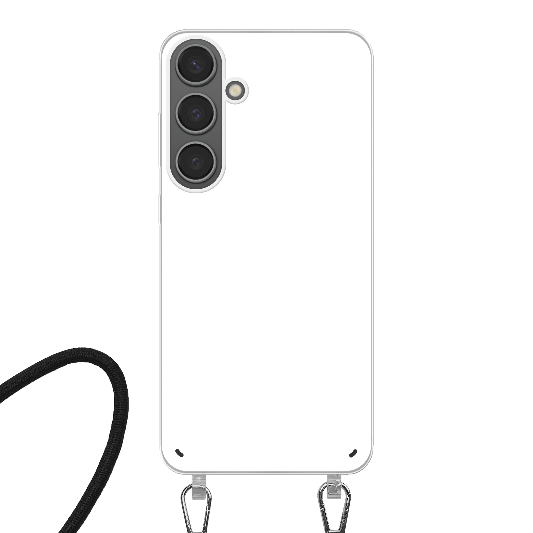 Samsung Galaxy S24 Plus Crossbody case (back printed, transparent)