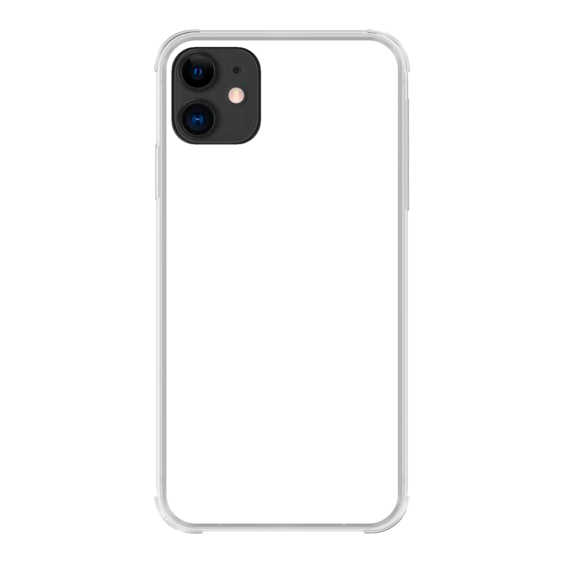 Apple iPhone 11 Bumper case (back printed, transparent)