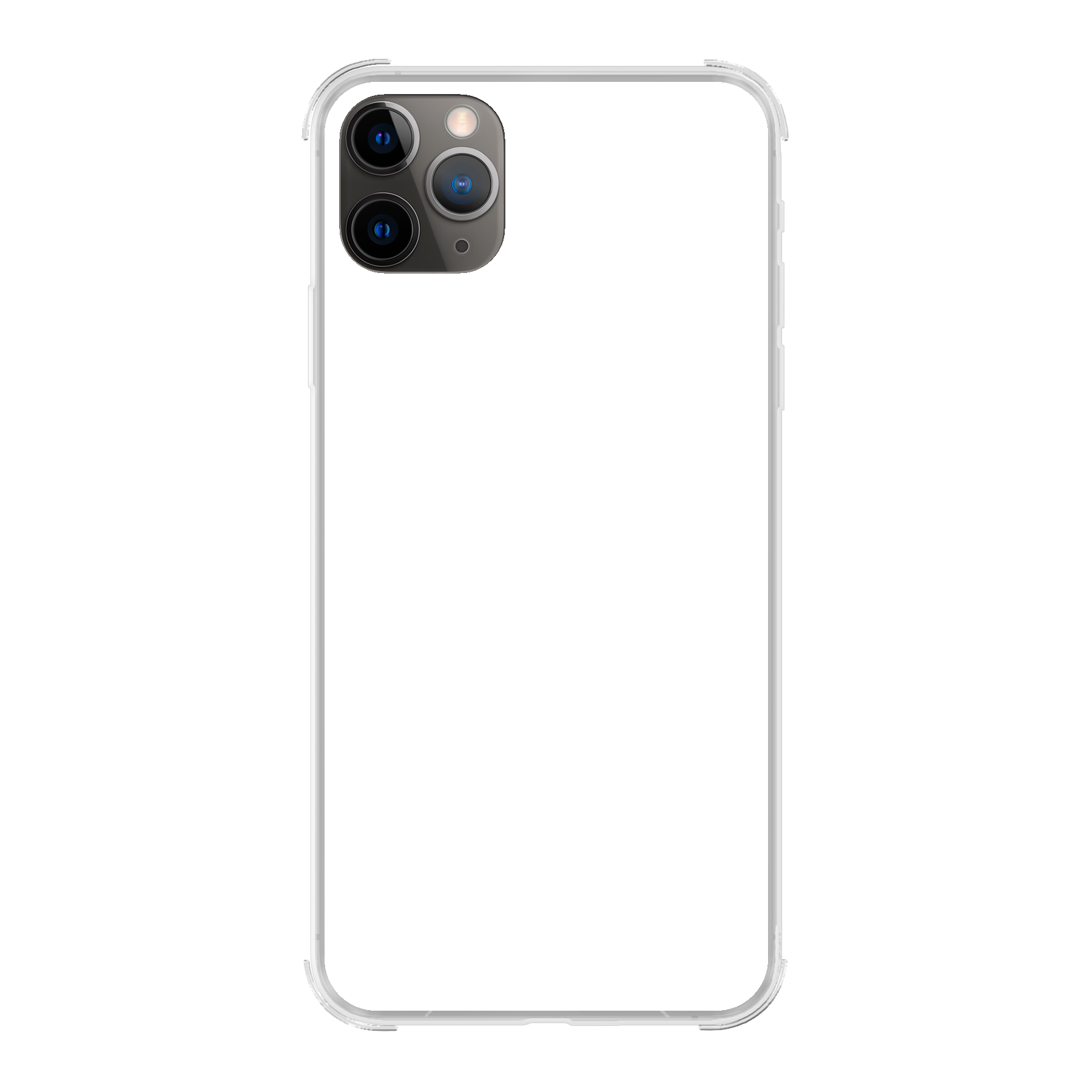 Apple iPhone 11 Pro Max Bumper case (back printed, transparent)