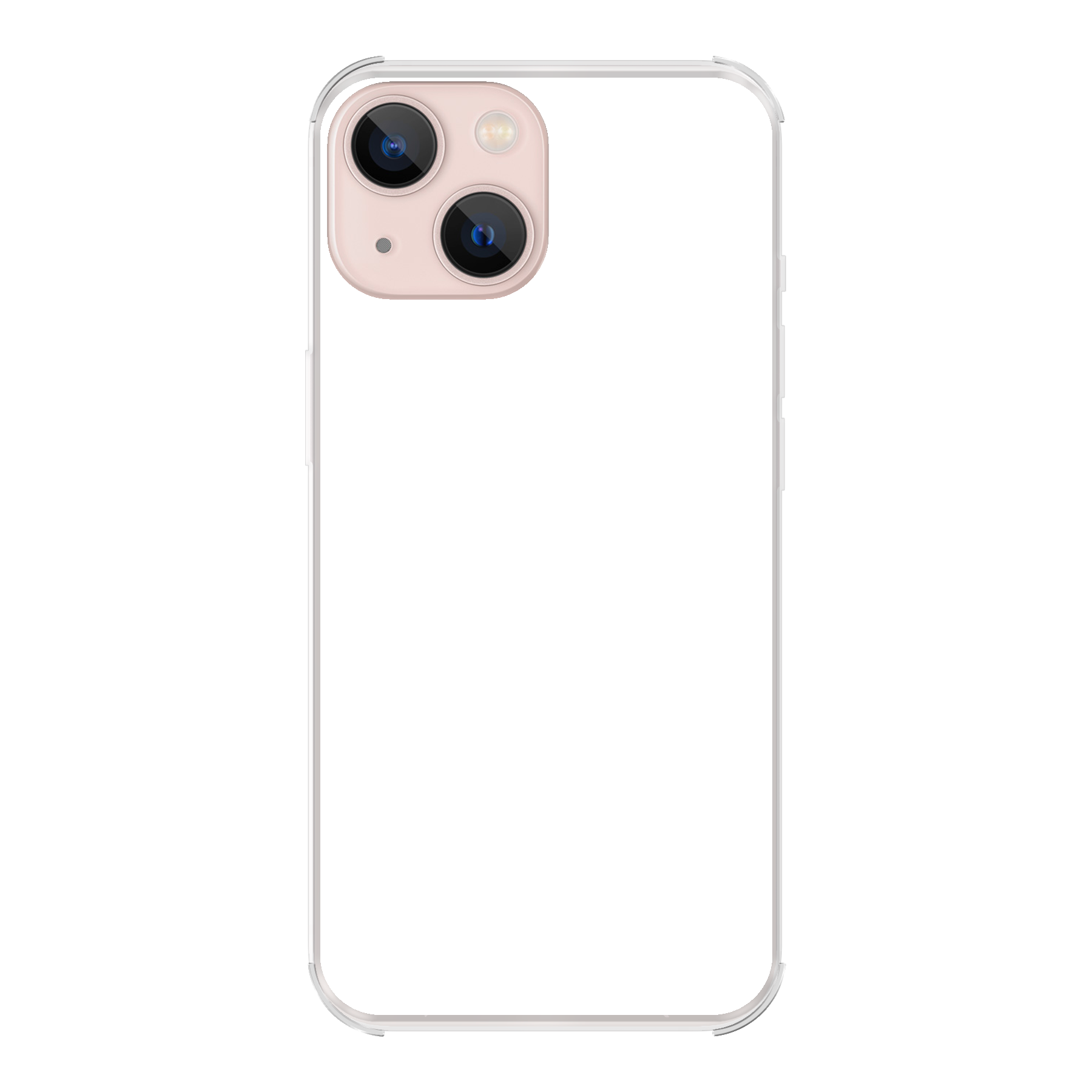 Apple iPhone 13 Bumper case (back printed, transparent)