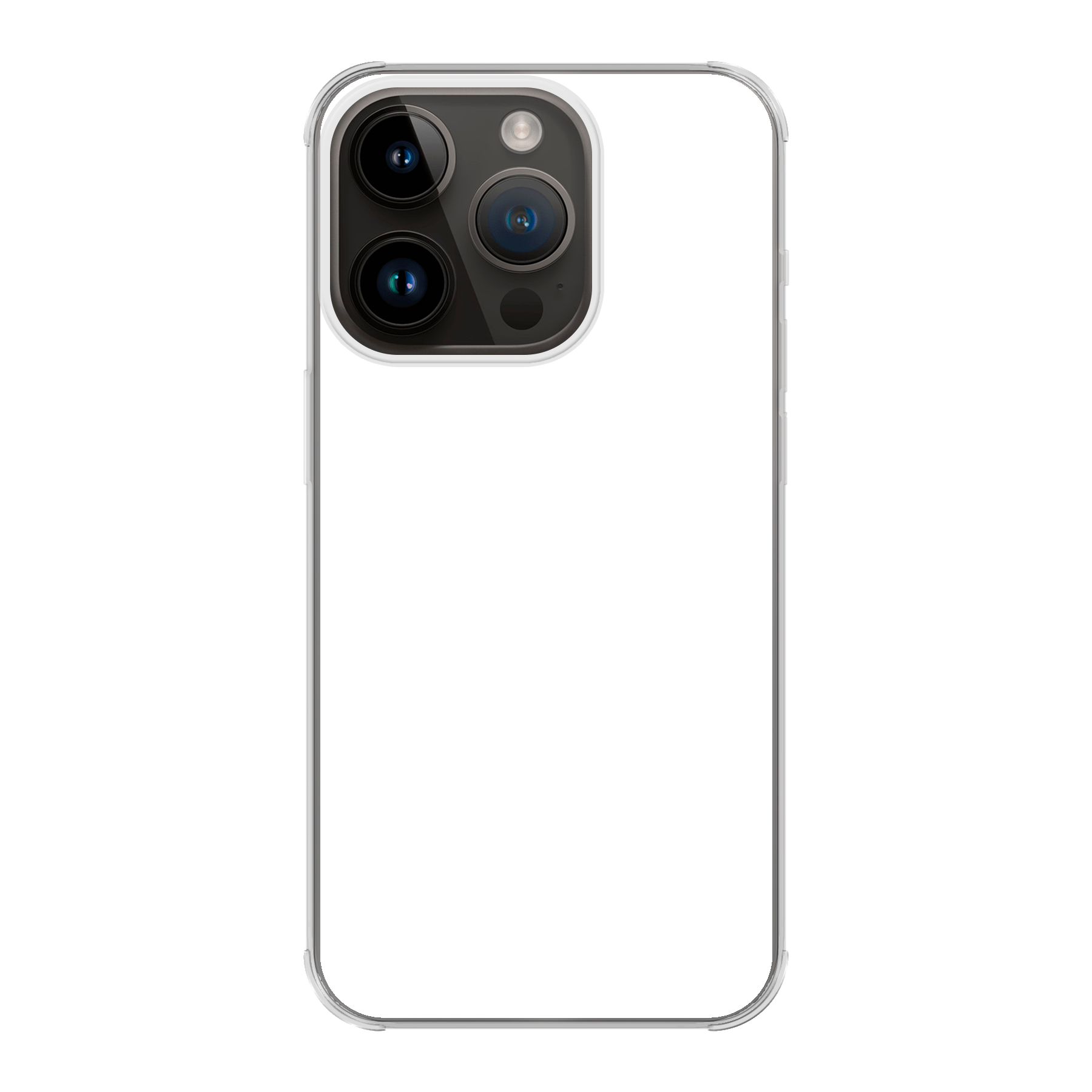 Apple iPhone 14 Pro Bumper case (back printed, transparent)
