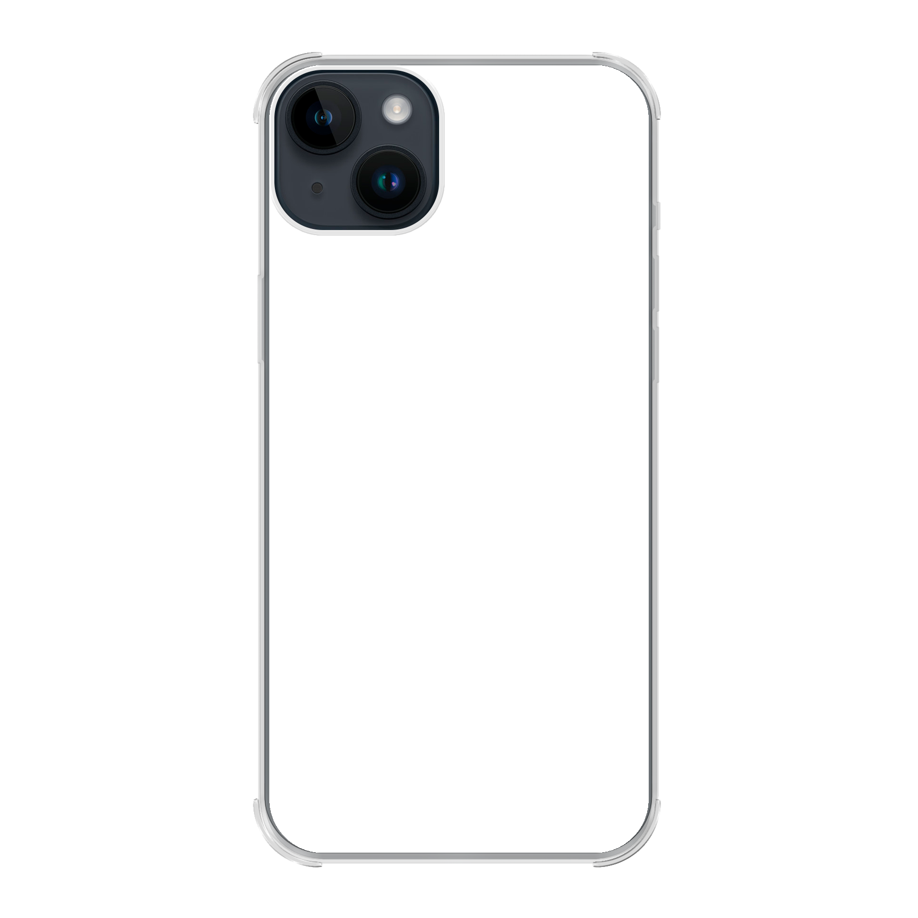 Apple iPhone 14 Plus Bumper case (back printed, transparent)