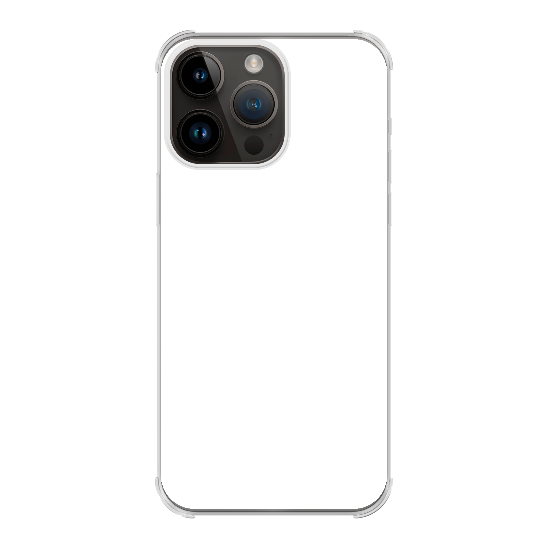 Apple iPhone 14 Pro Max Bumper case (back printed, transparent)