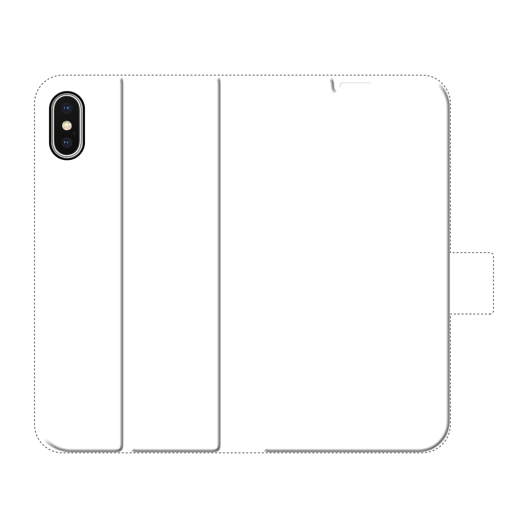 Apple iPhone X / iPhone Xs Wallet case (fully printed)